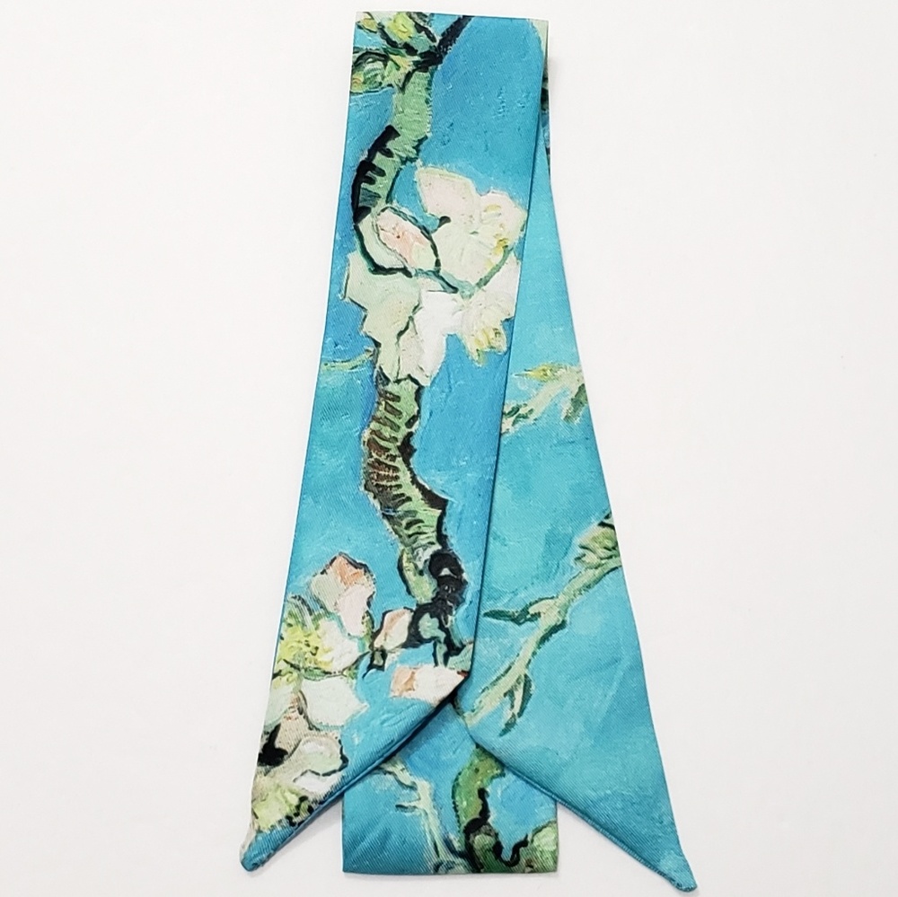 ⤵⤵1pc Exquisite Almond Blossom Design Scarves